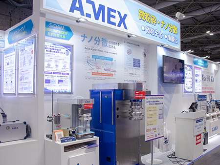 高機能セラミックス展ブースの様子