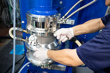 組み立ての様子